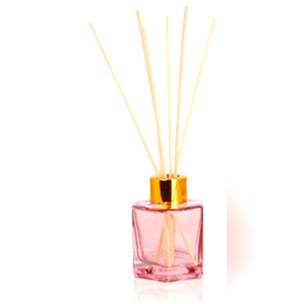 Pink zebra reed diffuser